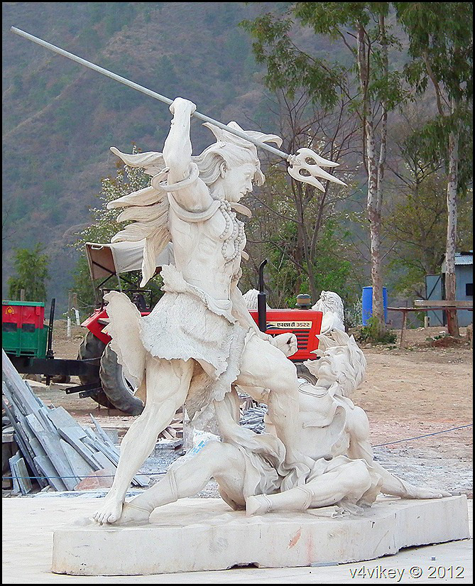 Lord Shiva Marble Statue Wallpaper Tadka
