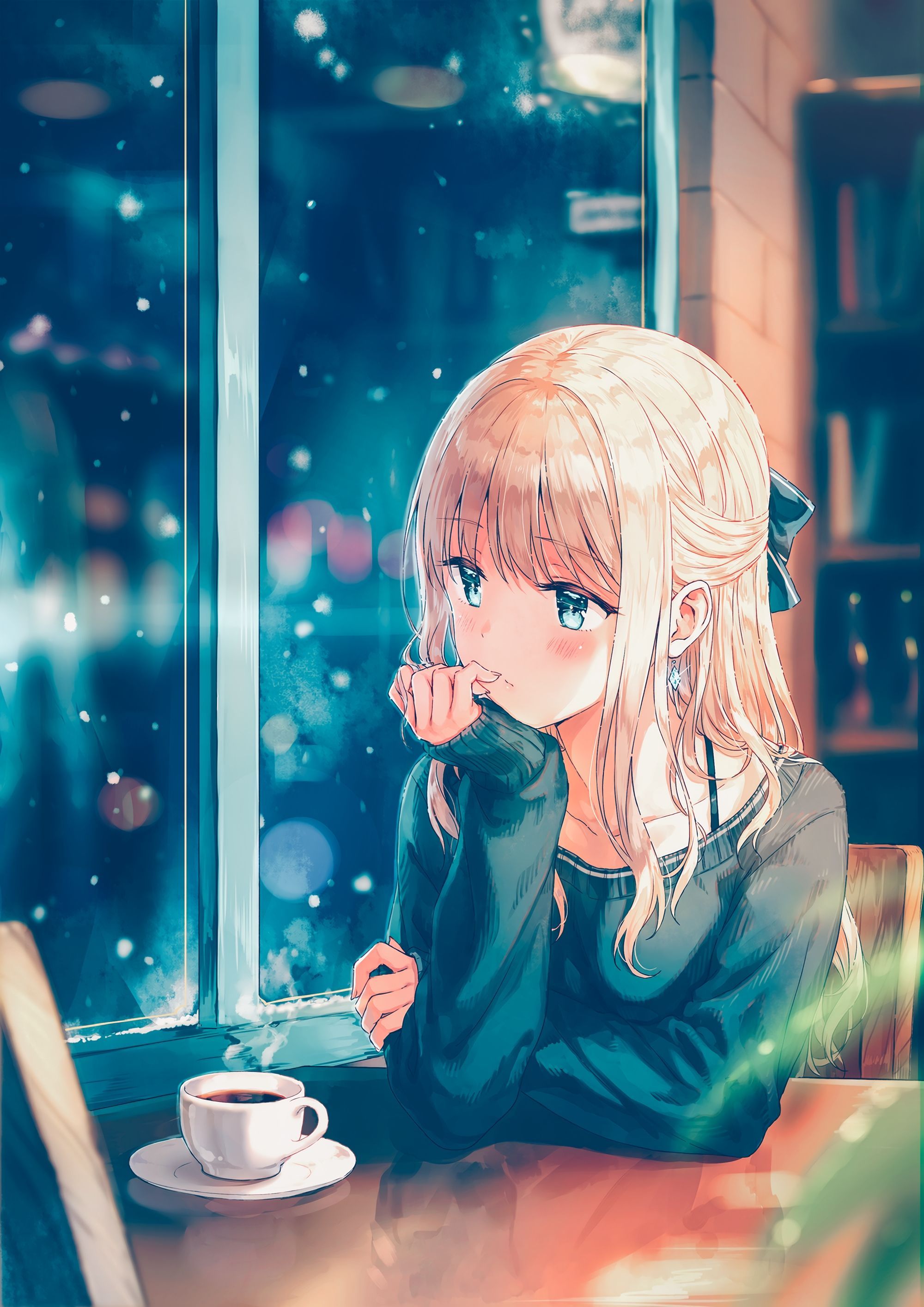Cute Anime Girl Wallpaper On