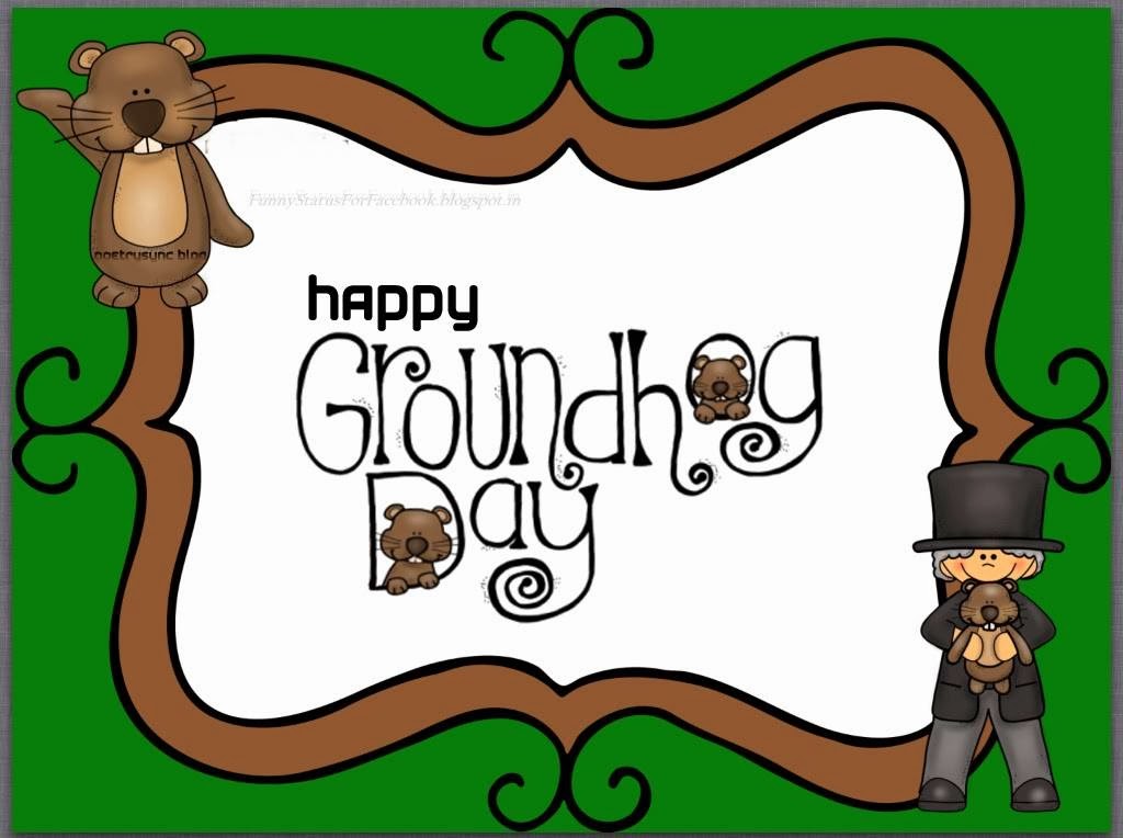 Happy Groundhog Day Greetings Card Ecard With