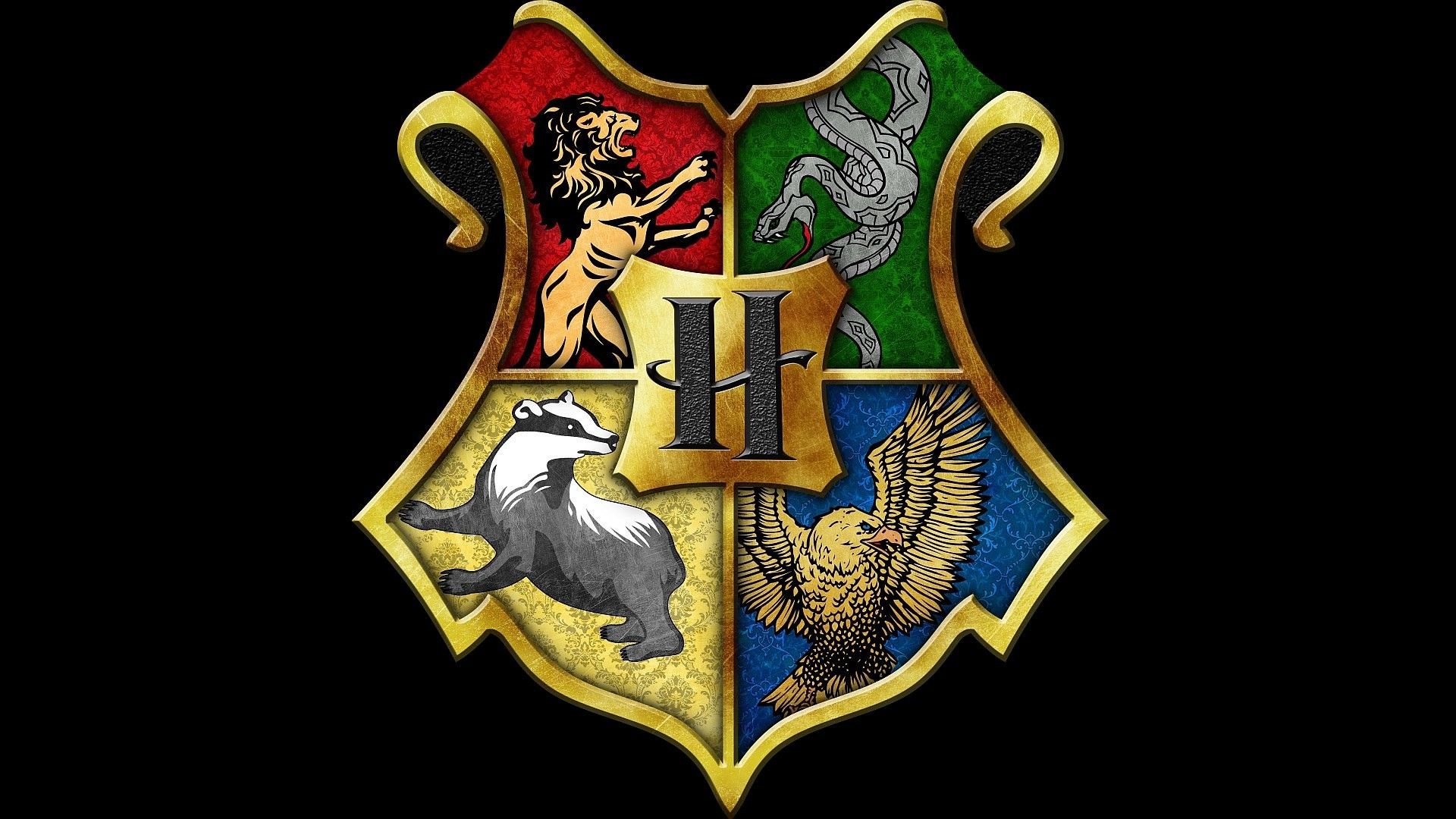 Harry Potter House Crest Desktop Wallpaper On