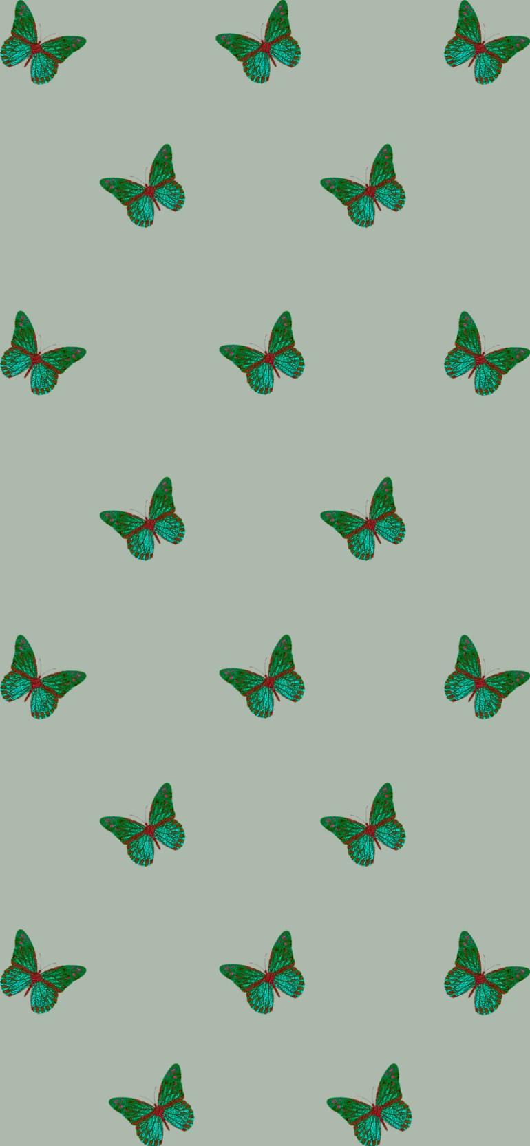  Sage Green Aesthetic Wallpapers Butterfly Wallpaper iPhone