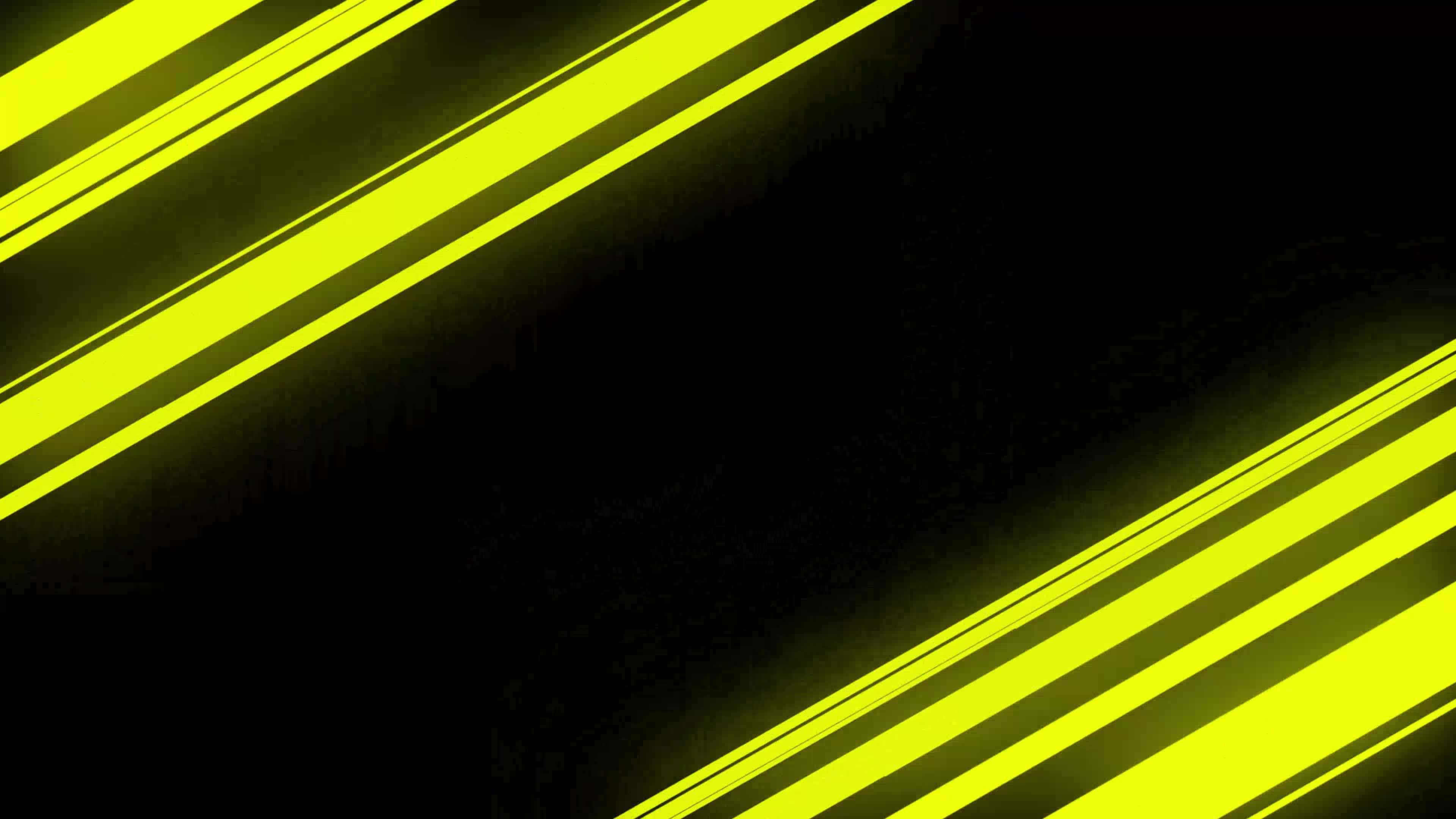 Yellow Neon Light Wallpaper