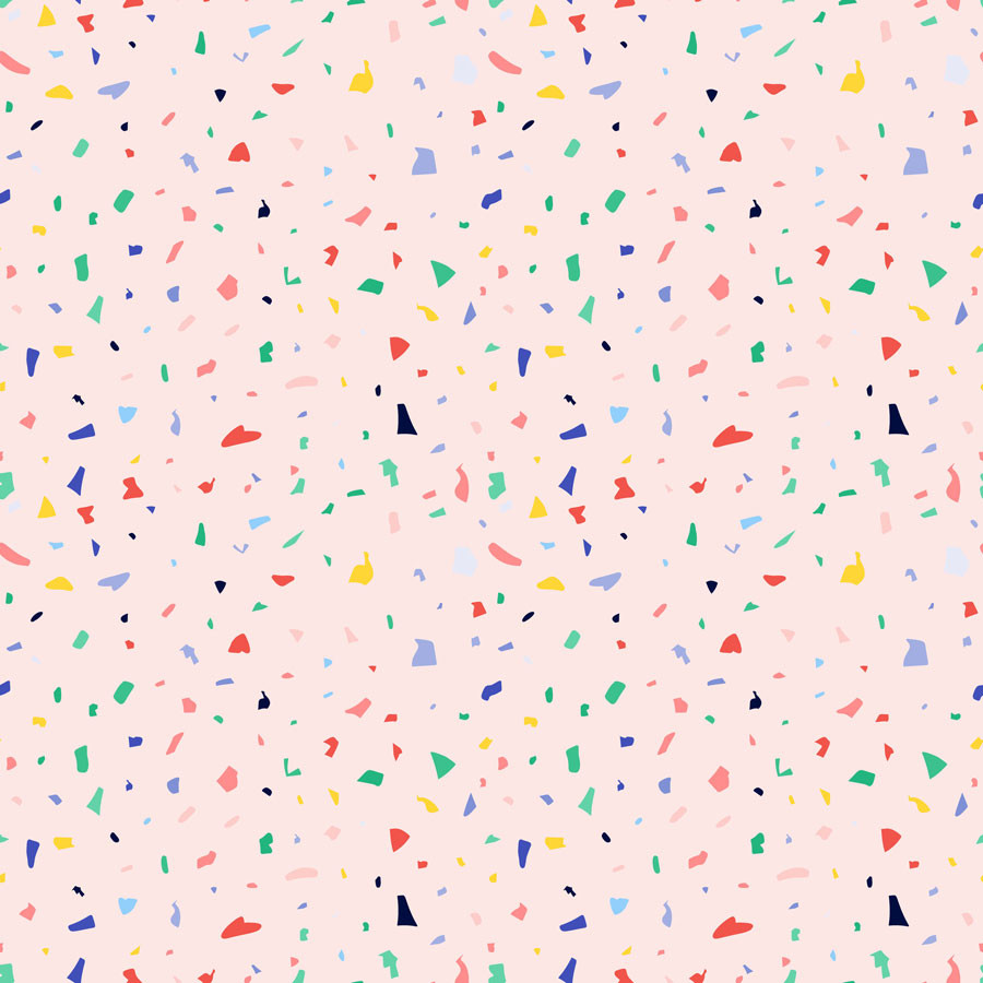 Cake Confetti Wall Mural Terrazzo Wallpaper Murals Your Way
