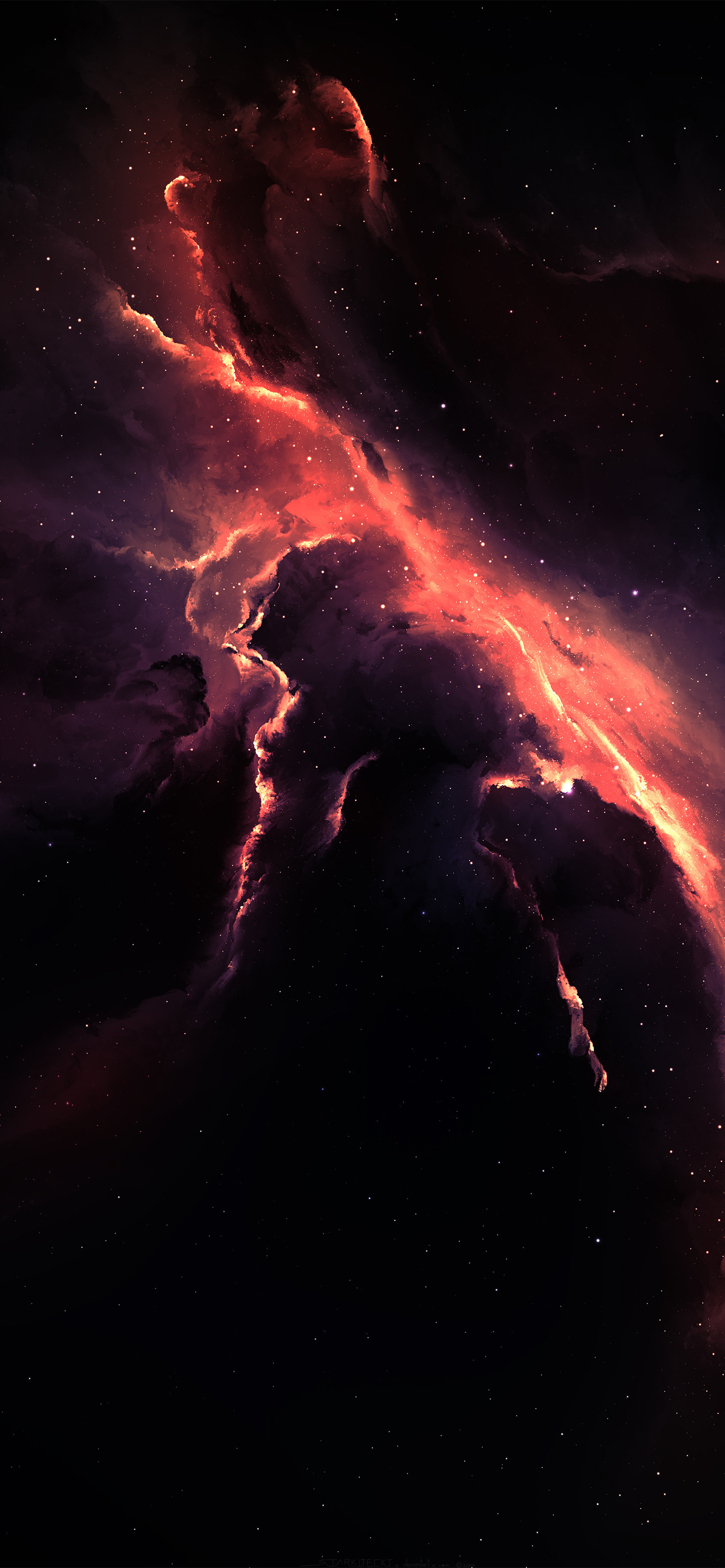 Nebula Scenery Cosmos 4k iPhone Xs Max HD Wallpaper Image Photos