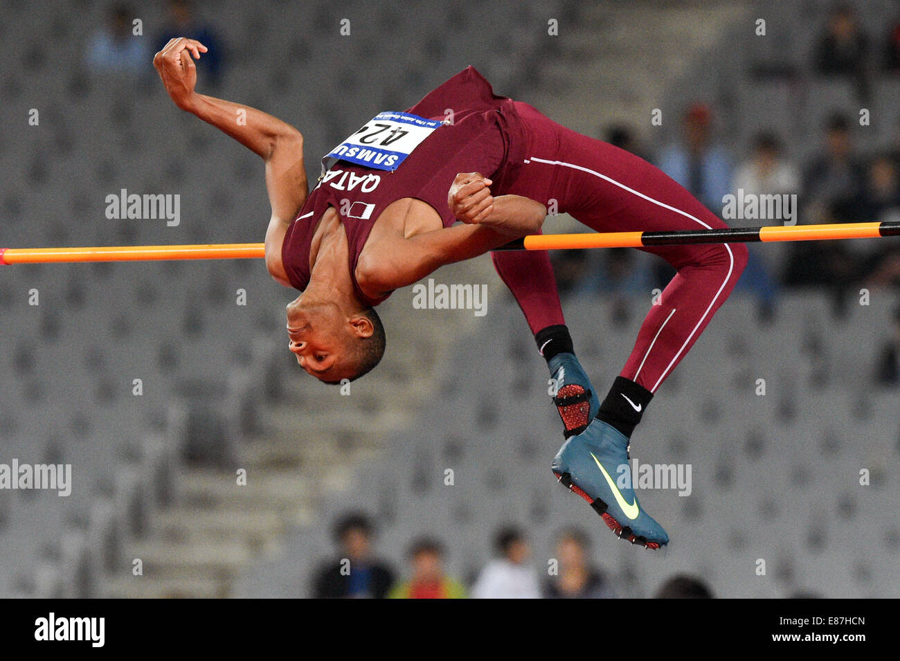 Free Download Mutaz Essa Barshim Qat September 29 2014 Athletics Mens 1300x955 For Your 