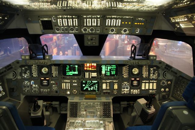 Of Space Shuttle Cockpit