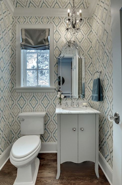 [49+] Small Powder Room Wallpaper | WallpaperSafari.com