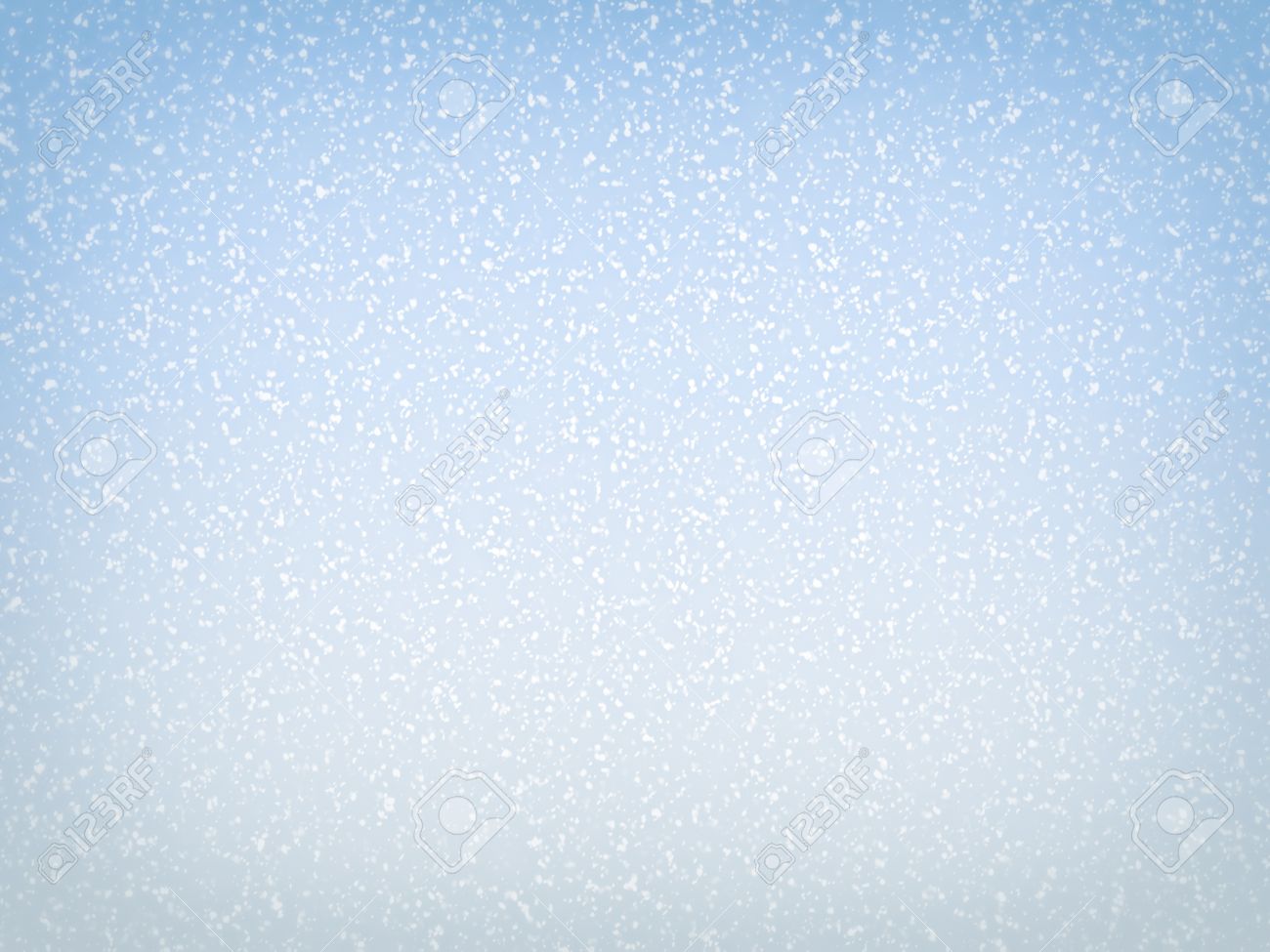 Snowy Blue Sky Background With Soft Vigte Stock Photo Picture