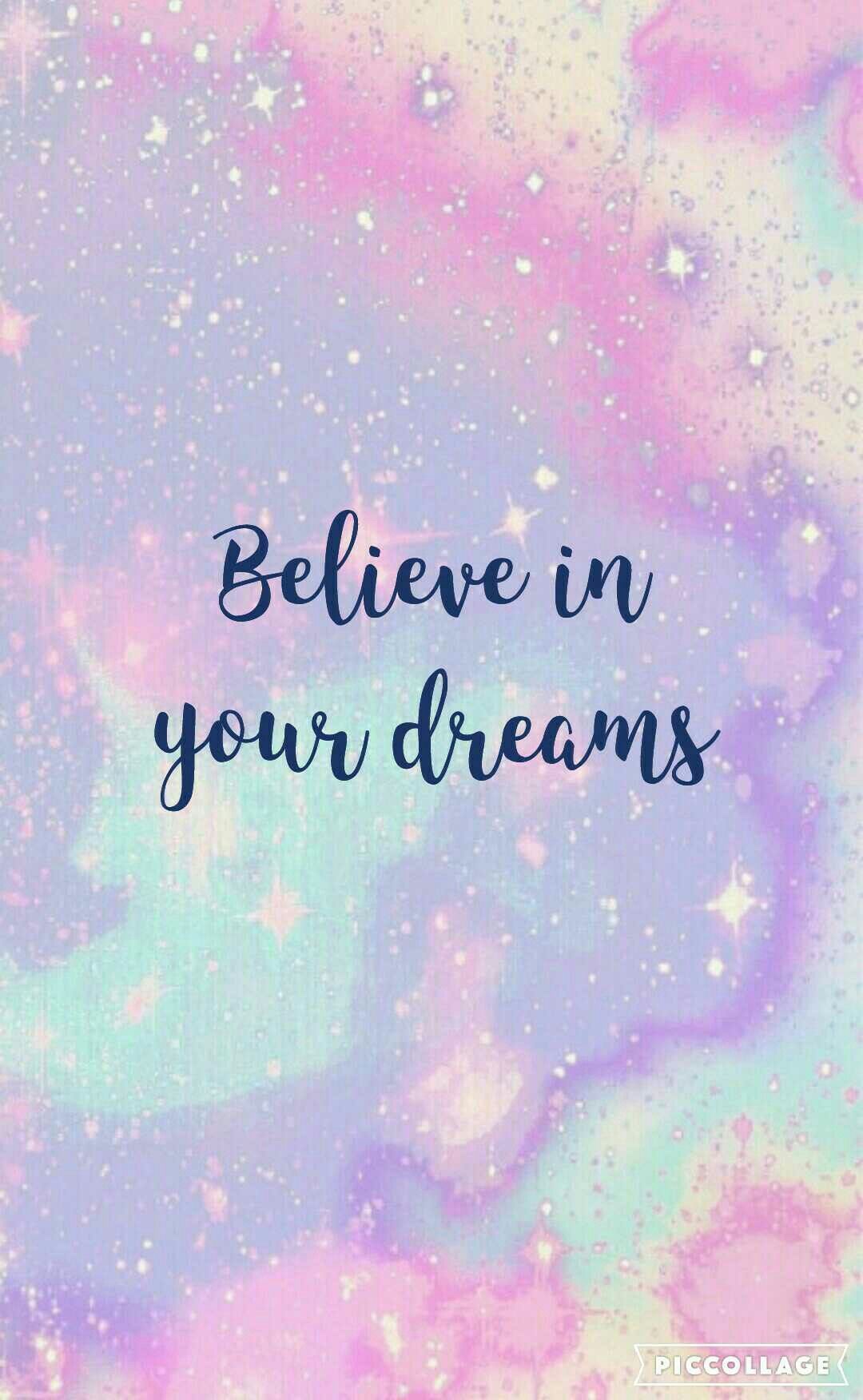 Acredite Em Seus Sonhos Wallpaper Quotes Unicorn