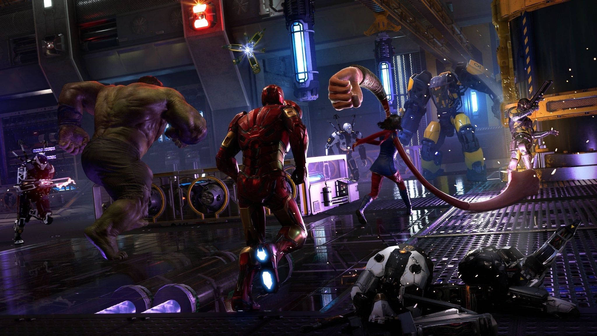Avengers Ps4 Game Wallpaper