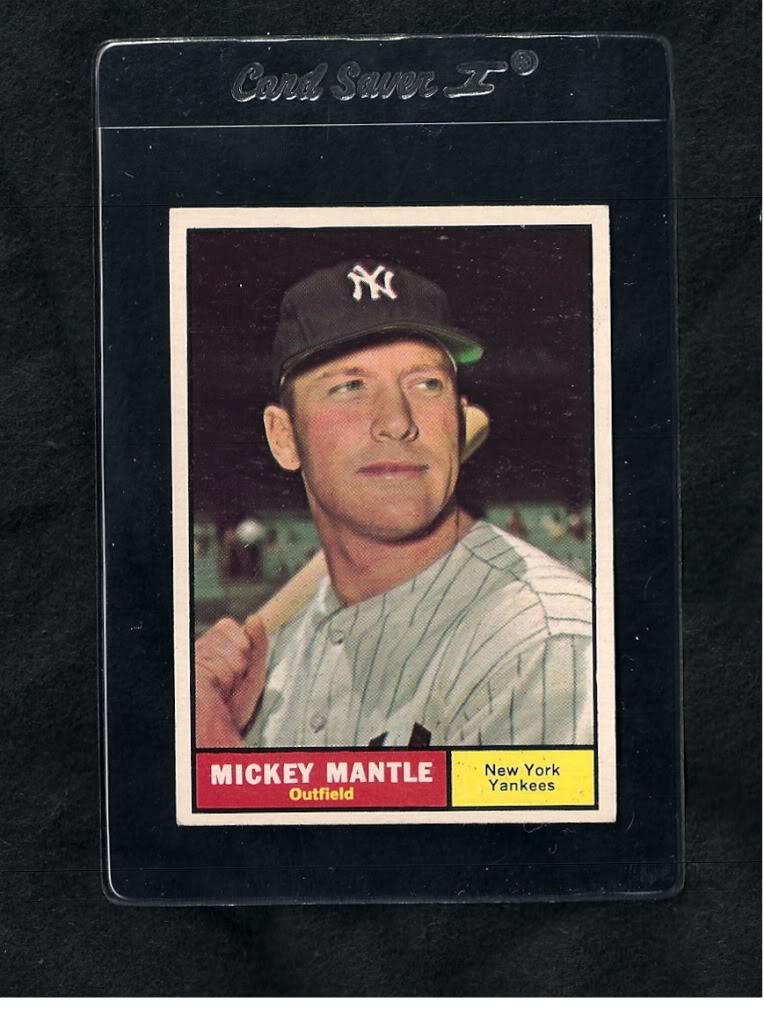 Topps Mickey Mantle Image Picture Code