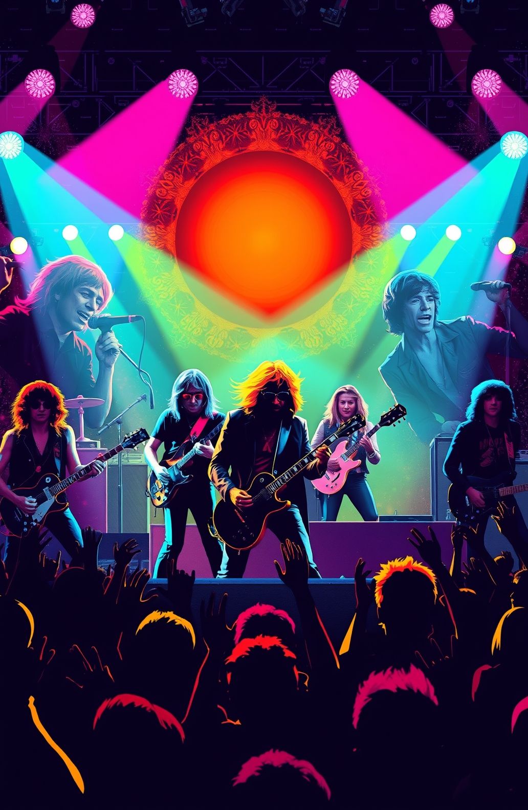 Classic Rock Bands Wallpaper
