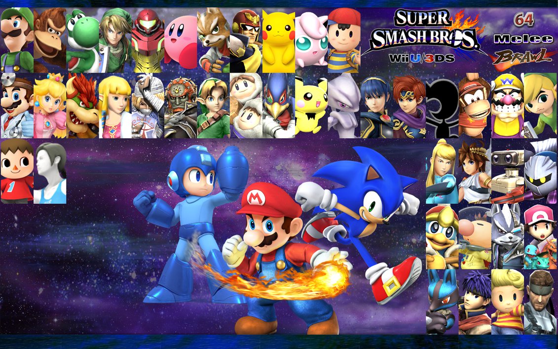 Super Smash Bros Wallpaper Megaman Br