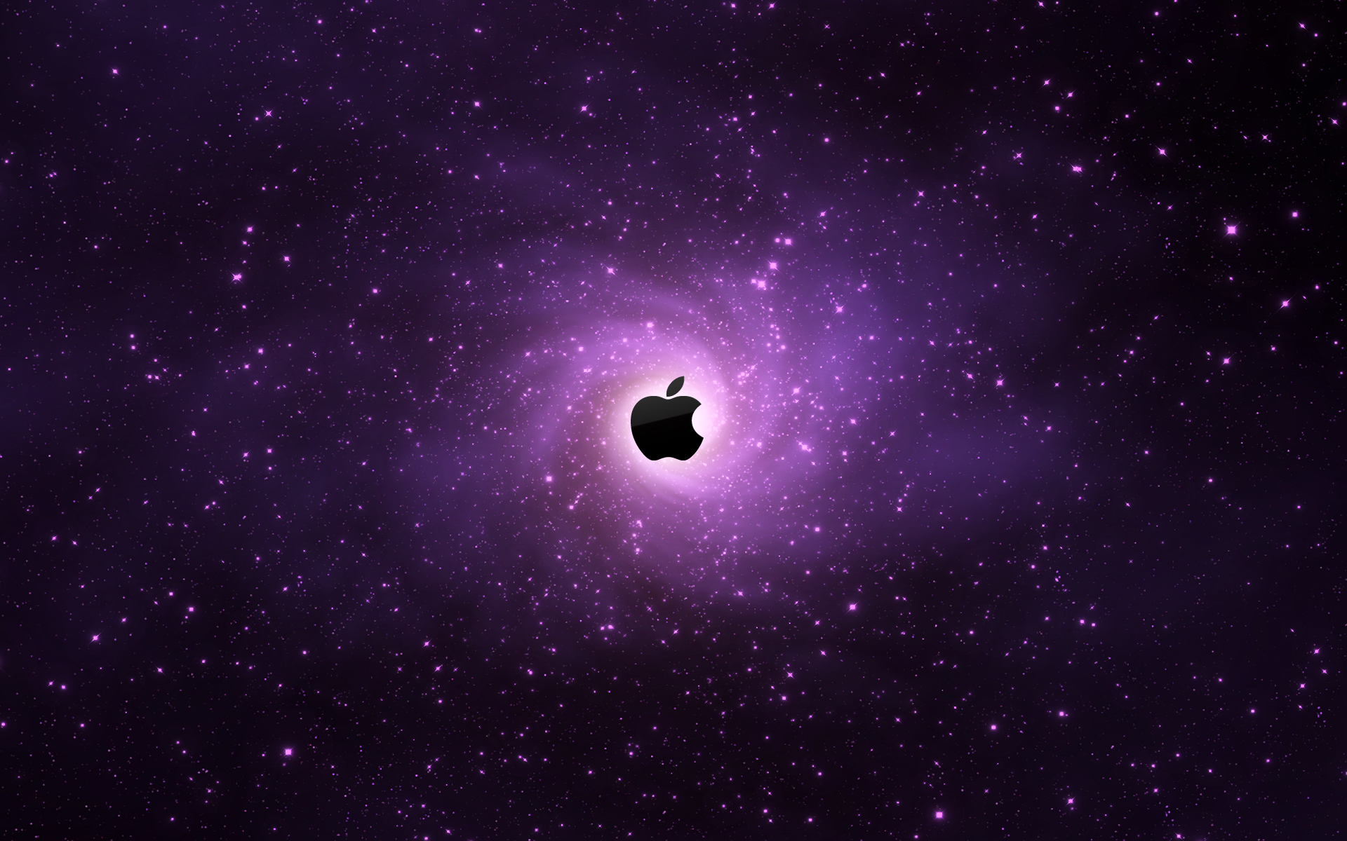 Apple Logo Dark Wallpaper HD