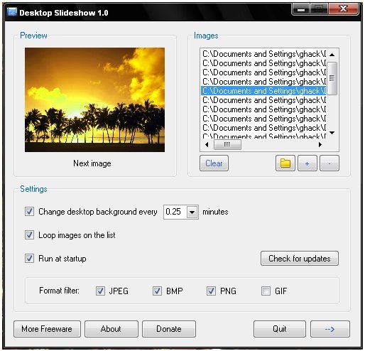  desktop enhancementdesktop slideshow show photo slideshow on desktop
