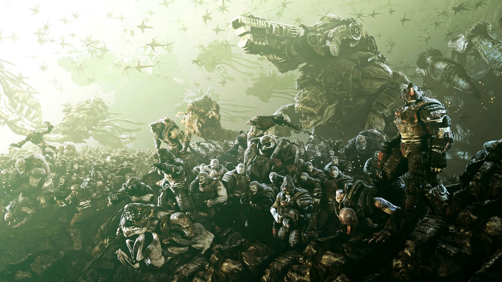 Gears Of War Locust Wallpaper HD In Games Imageci