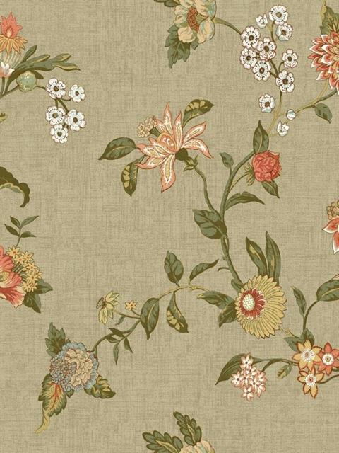 Gc8712 Waverly Global Chic Wallpaper Book By York