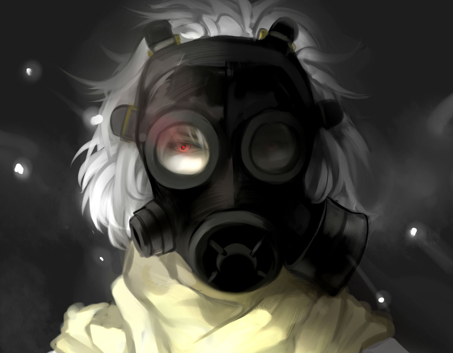 Anime boy Gas Mask by lKoizumil on DeviantArt