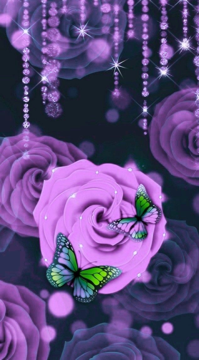 Olik On Butterfly Wallpaper iPhone Cellphone