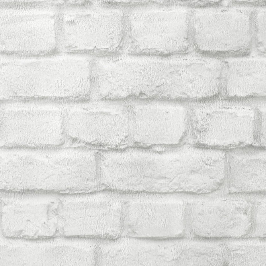 Rasch Wallpaper White Brick Lancashire
