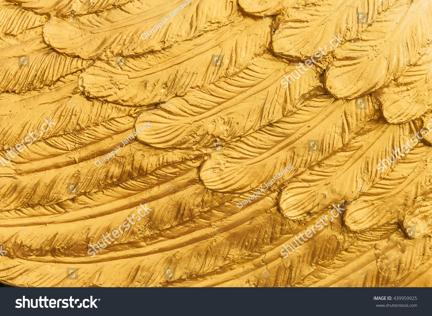 Gold Background Texture Wallpaper On Wall Stock Photo Edit Now