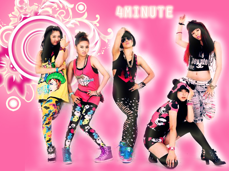 4minute Shines Minute Wallpaper