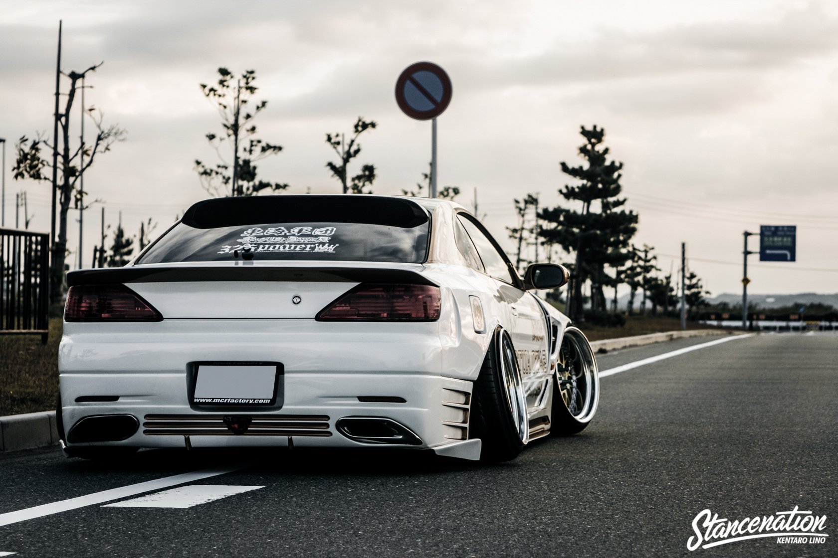 Nissan Silvia S15 White Coupe Cars Modified Wallpaper