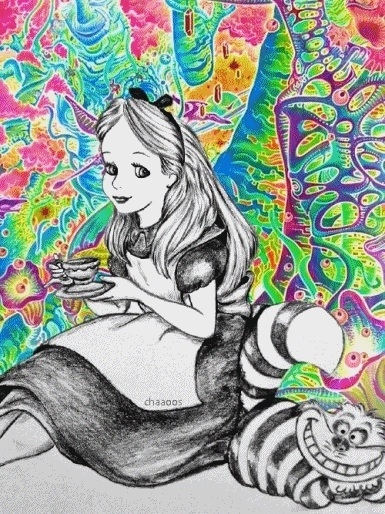 Trippy Alice In Wonderland D