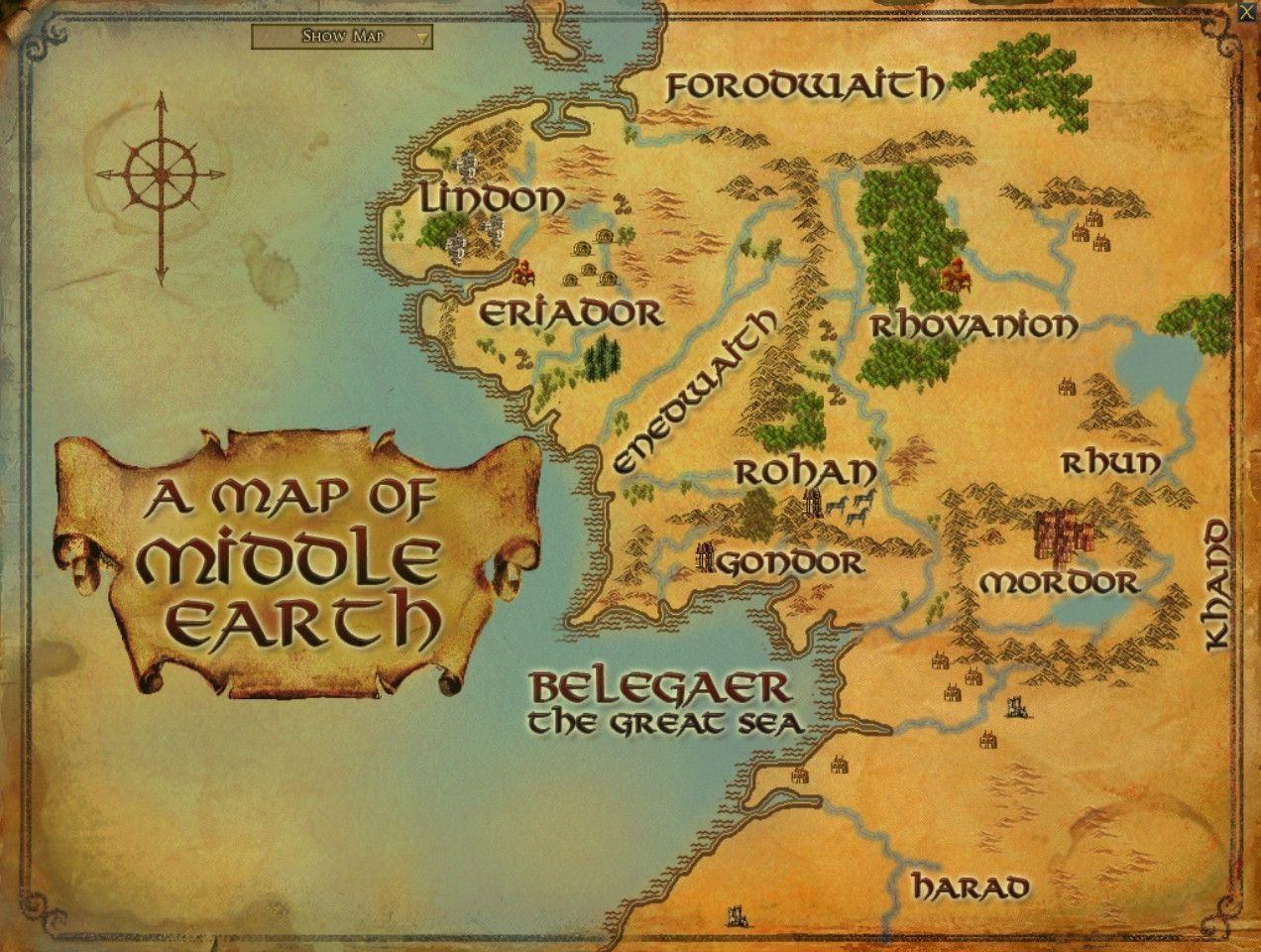 Pics Photos The Lord Of Rings Maps Middleearth