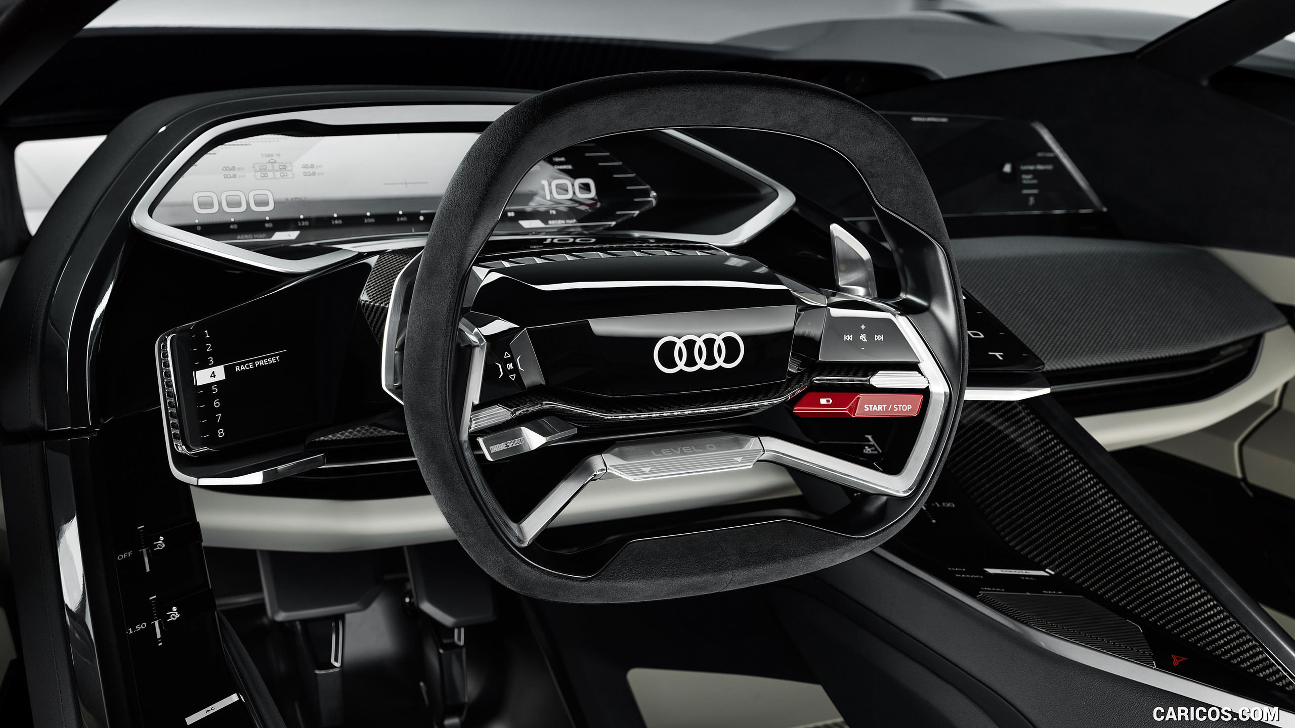 Audi Pb18 E Tron Concept Interior HD Wallpaper
