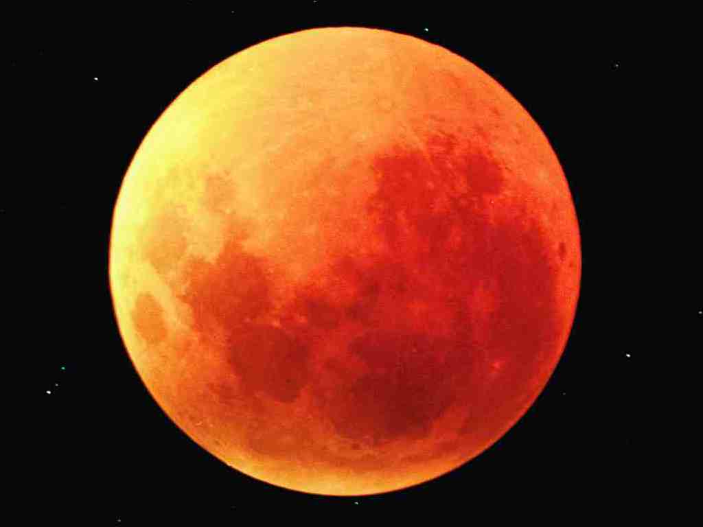 Red Moon Wallpaper HD In Space Imageci