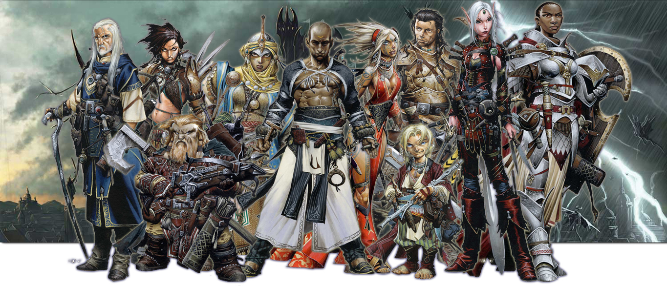 The Ten Classes Of Pathfinder Wizard Barbarian Ranger Cleric Monk