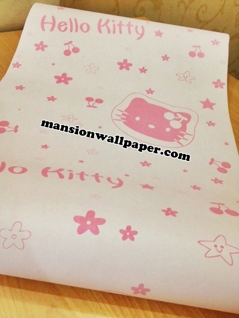 Jual Wallpaper Dinding Anak Hello Kitty Mansion