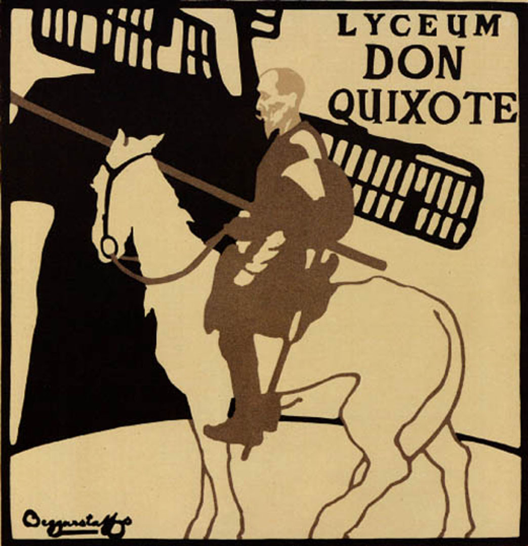 Don Quixote Vintage Theatre Posters Wallpaper Image
