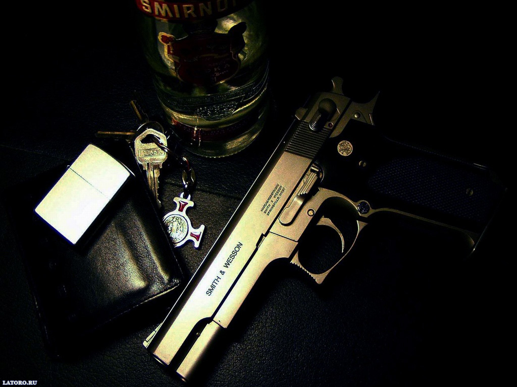 Pistol Smith And Wesson Desktop Wallpaper On Latoro
