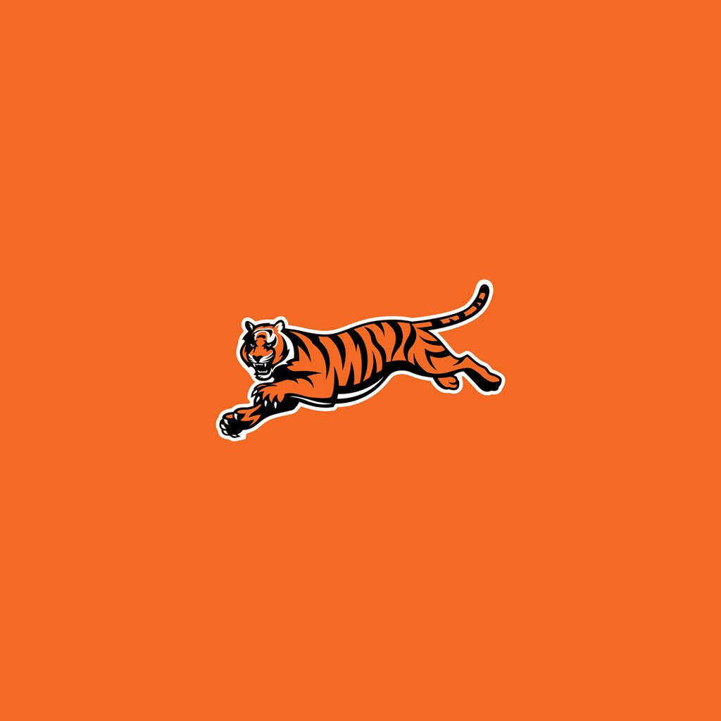 iPad Wallpaper With The Cincinnati Bengals Team Logos Digital
