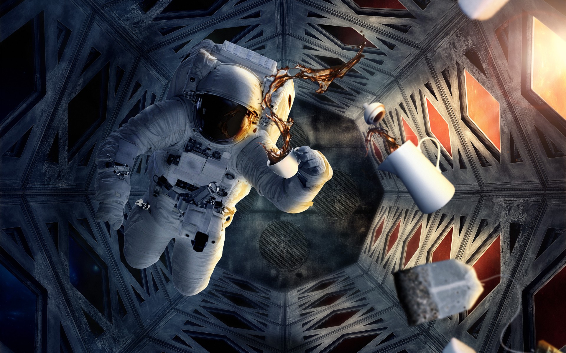 Sci Fi   Astronaut Wallpaper