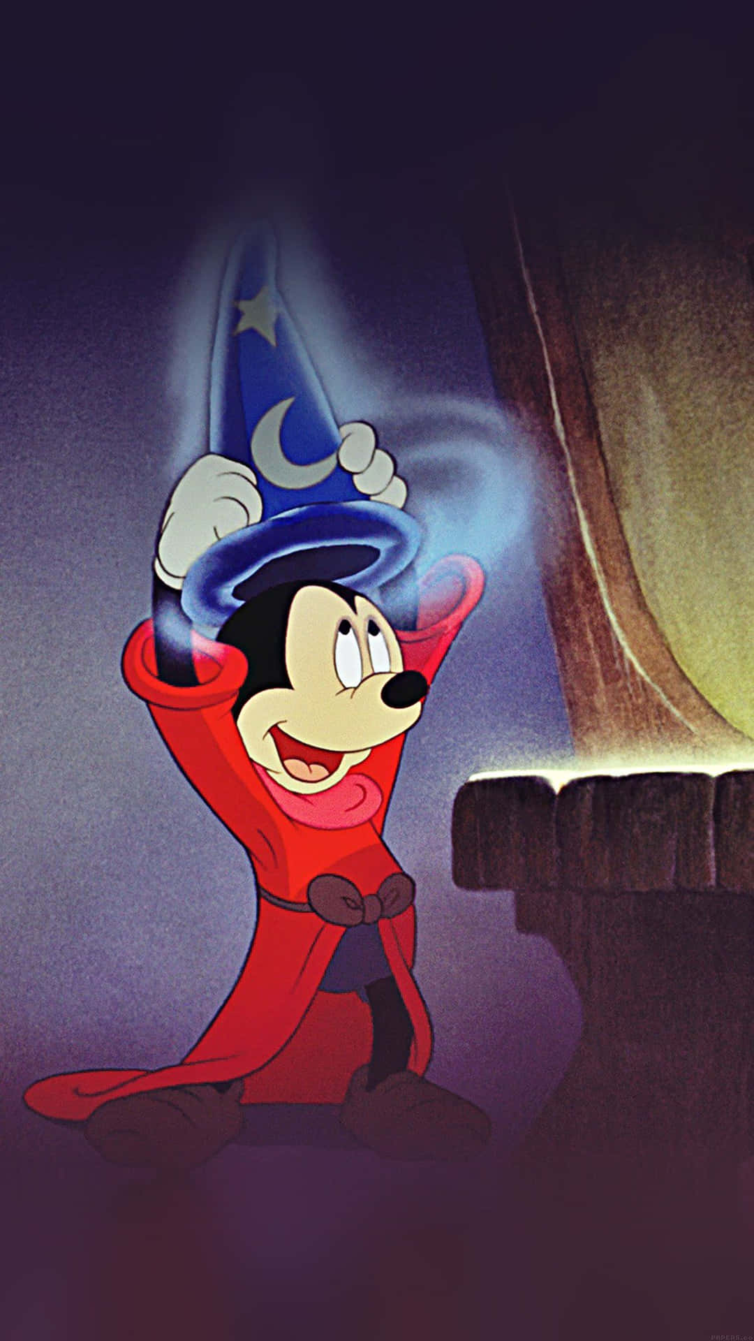 iPhone Disney Wizard Mickey Wallpaper