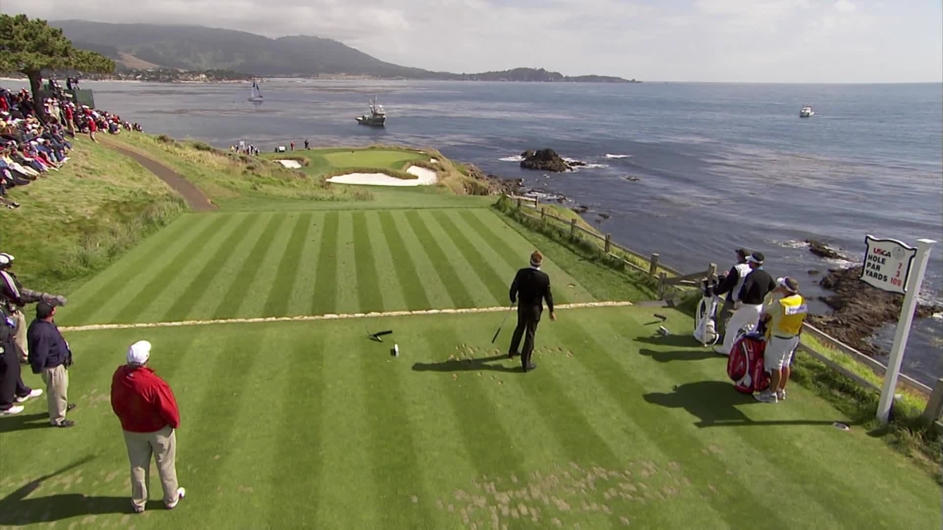 Play The Seventh Hole At T Pebble Beach Pro Am