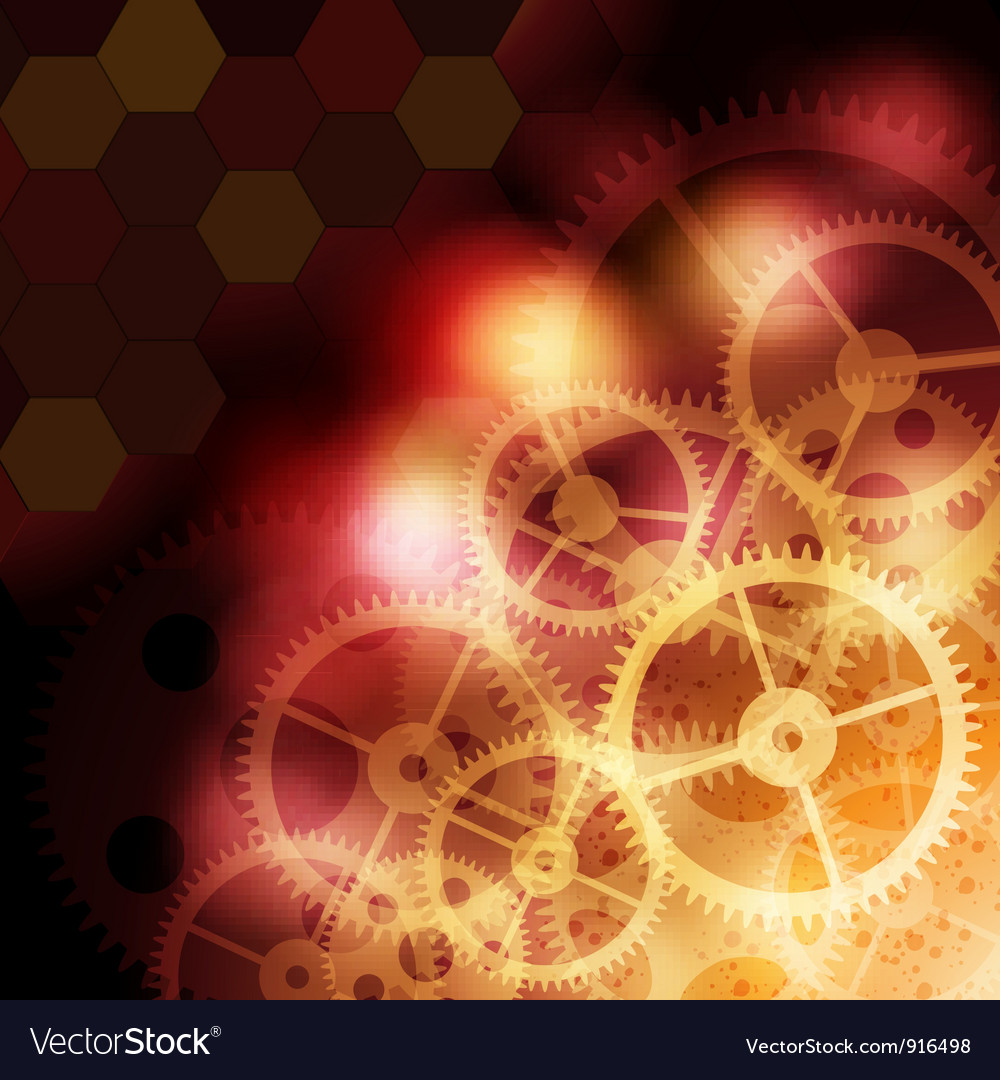 Mechanical Background Royalty Vector Image