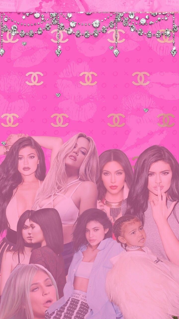 Kardashian Lockscreen In Kim Wallpaper Kylie