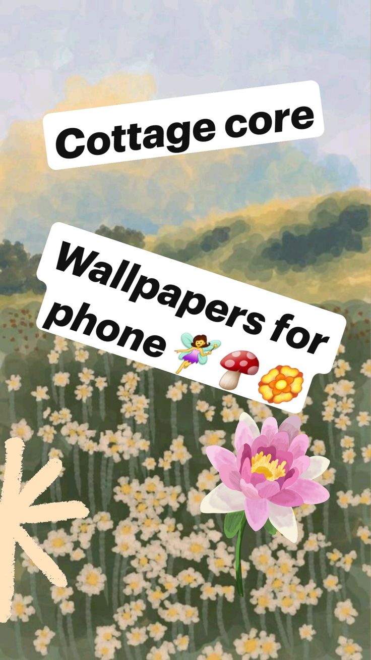 Cottage Core Wallpaper For Phone In