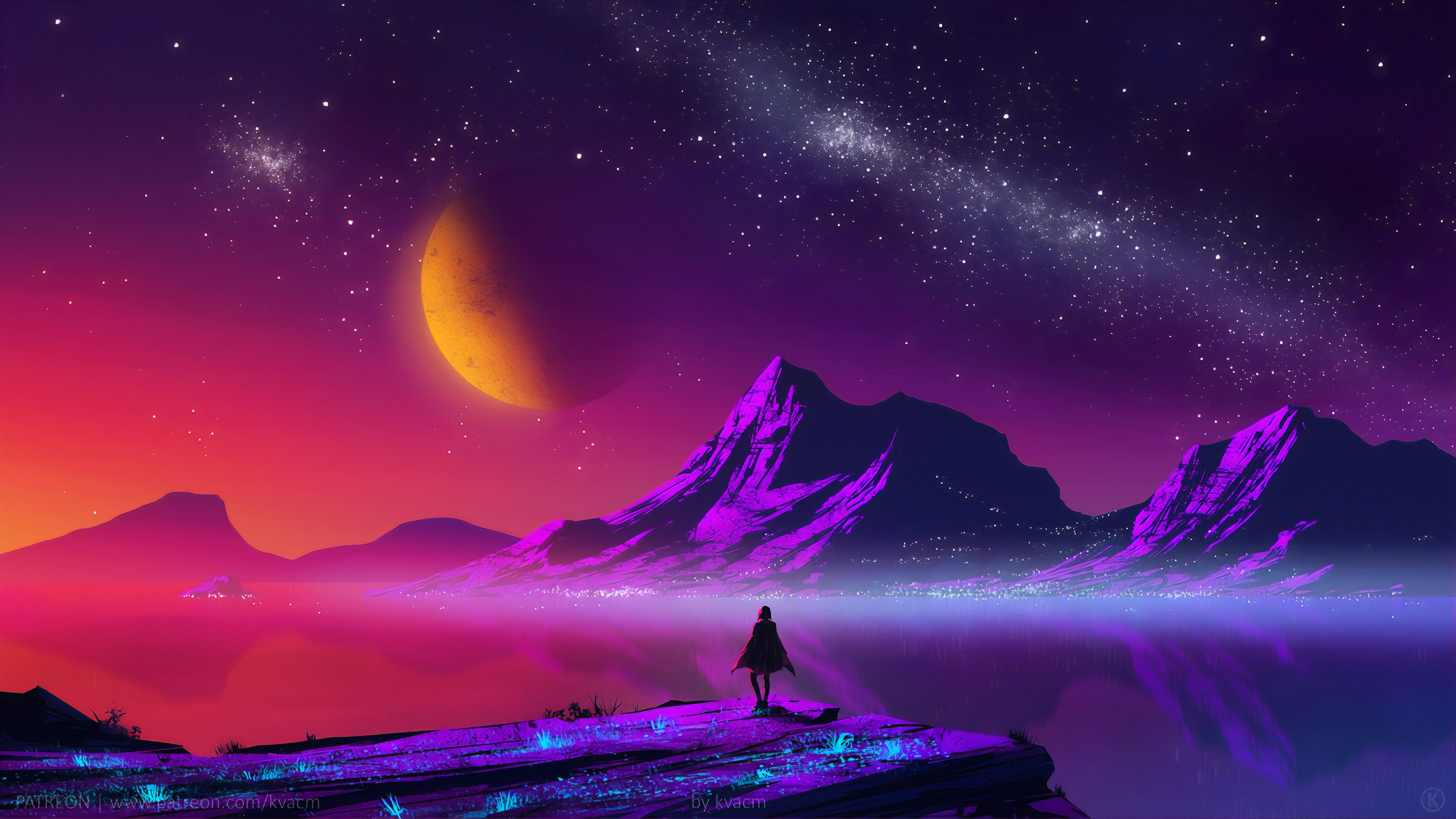 The Big Universe Is Here 4k Wallpaper HD Artist