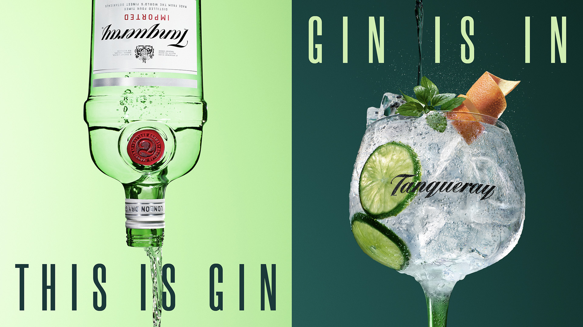 Tanqueray Gin Is In Yard Nyc