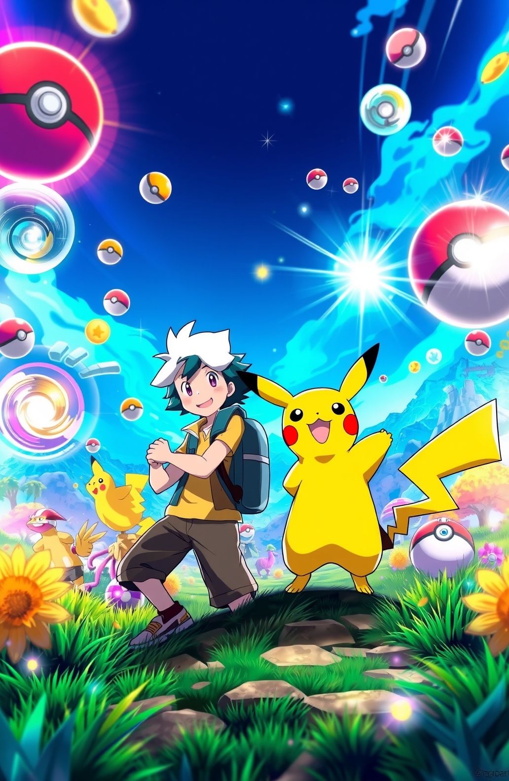 Pikachu And Ash Wallpaper