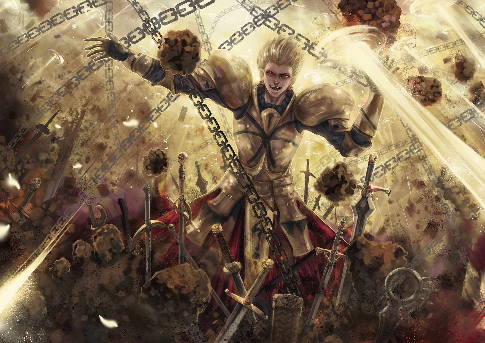 Gilgamesh Fate Series Wallpaper and Background Image 1700x1204