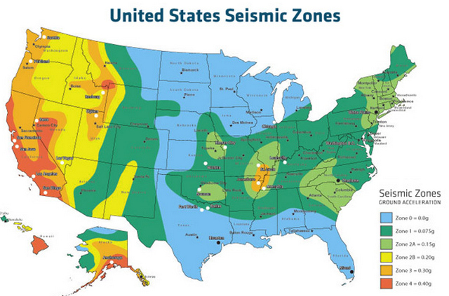 Image United States Seismic Zone Map Pc Android iPhone And