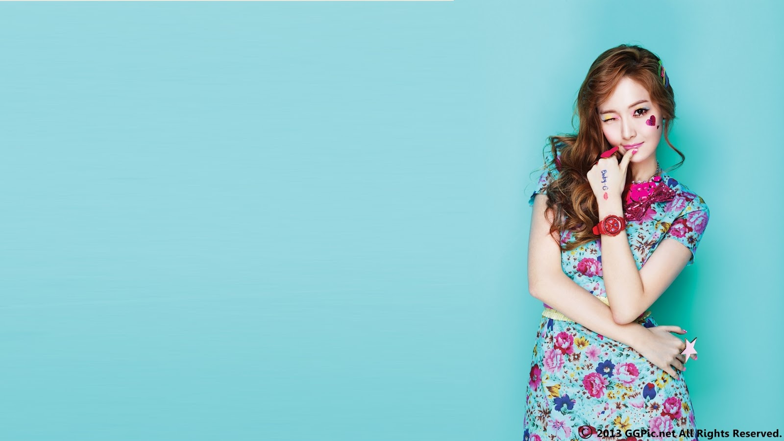 Jessica Snsd Image Kiss Me Baby G By Casio HD Wallpaper