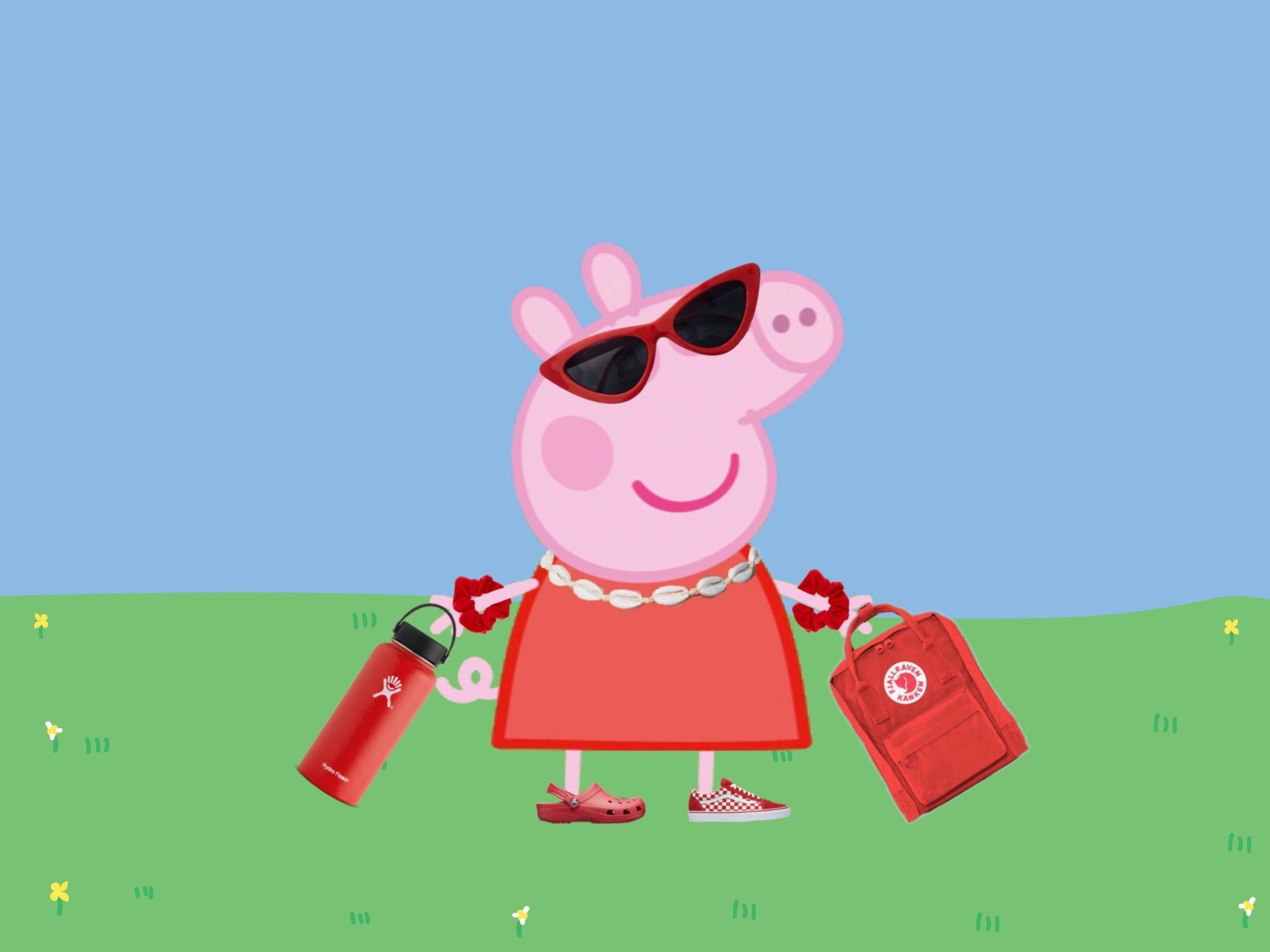 Peppa Pig House Wallpaper - iXpap