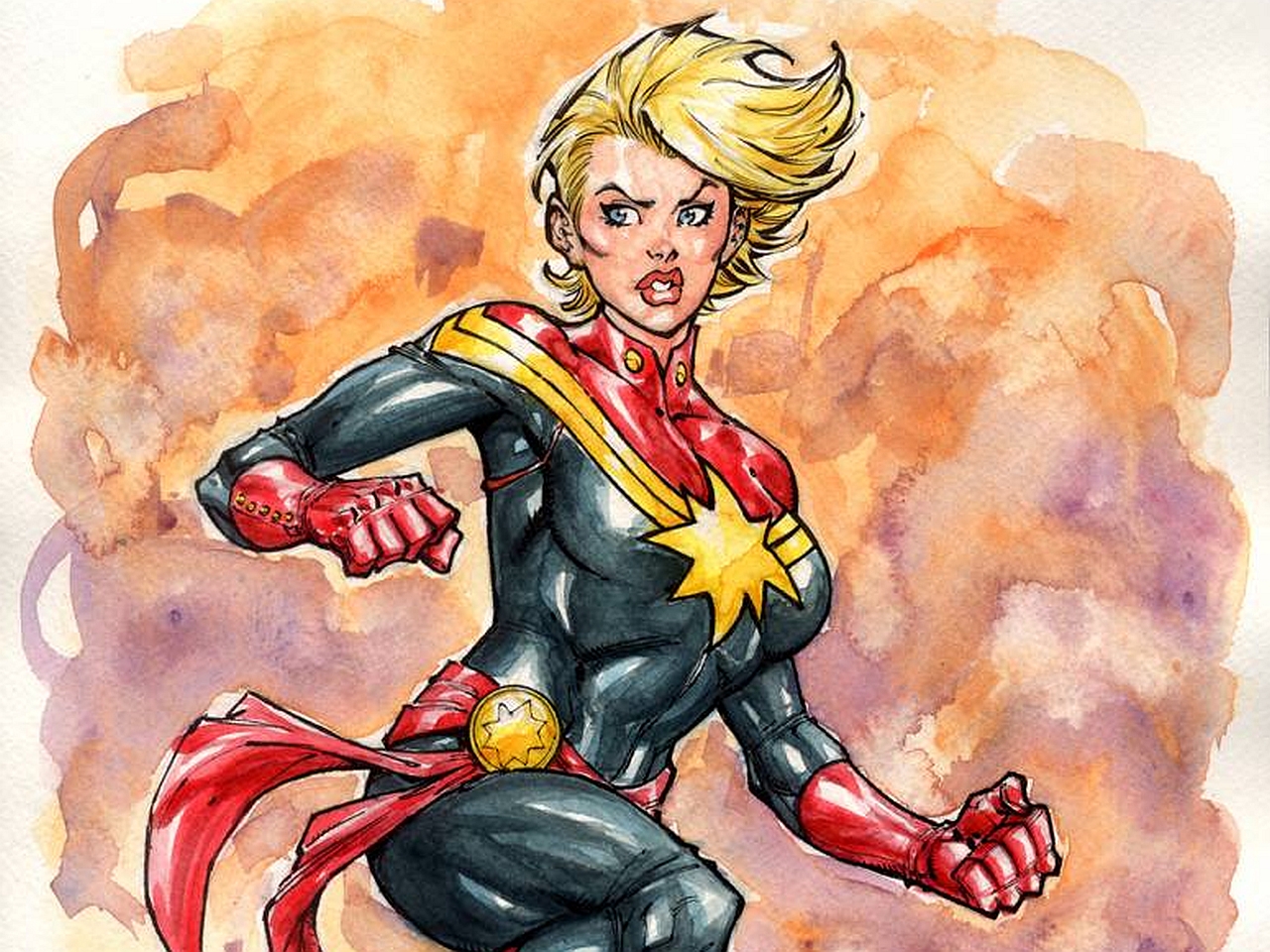 Marvel Comics Wallpaper Iphone Comics   captain marvel